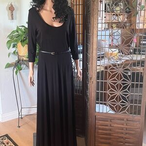 CALVIN KLEIN GORGEOUS BLACK DRESS